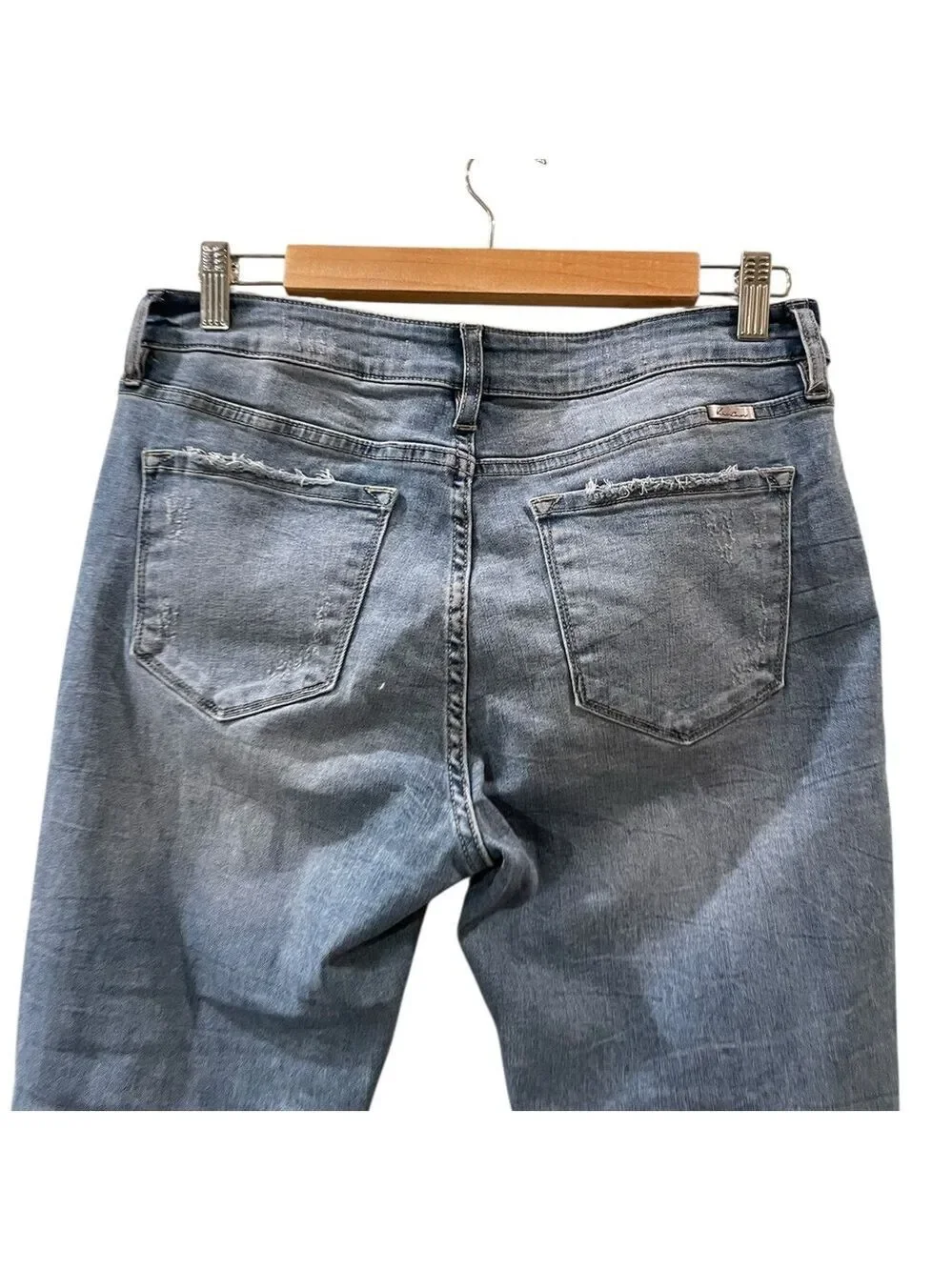 KanCan Brenda Women’s Roll Cuffed Cropped Skinny Jean Size: 10 NWT